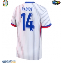 Moški Nogometni dresi Francija Adrien Rabiot #14 Gostujoči EP 2024 Kratek Rokav